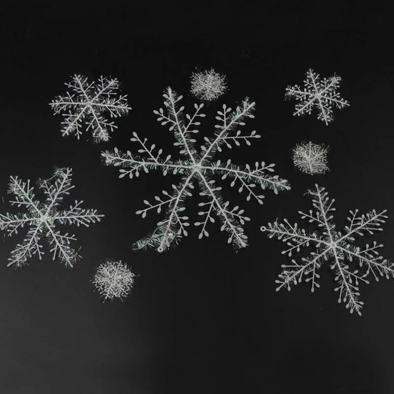 Ornament Collection - Christmas Snow Flakes Ornaments