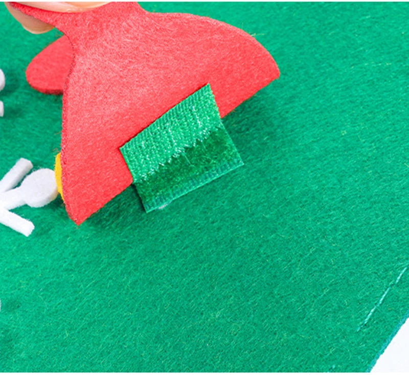 DIY Felt Christmas Tree – Kids Wall Hanging Decoration Set
