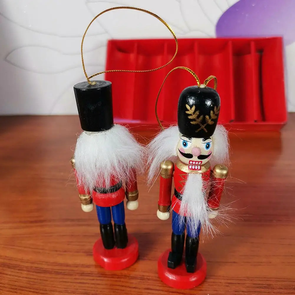 Nutcracker Collection - 10 & 10.5cm Wooden Soldier Nutcracker Doll