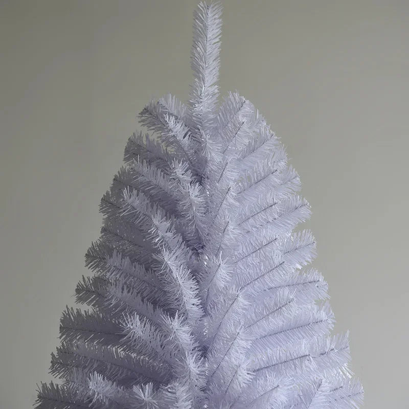 White Artificial Christmas Tree – 90cm to 180cm Modern Holiday Décor