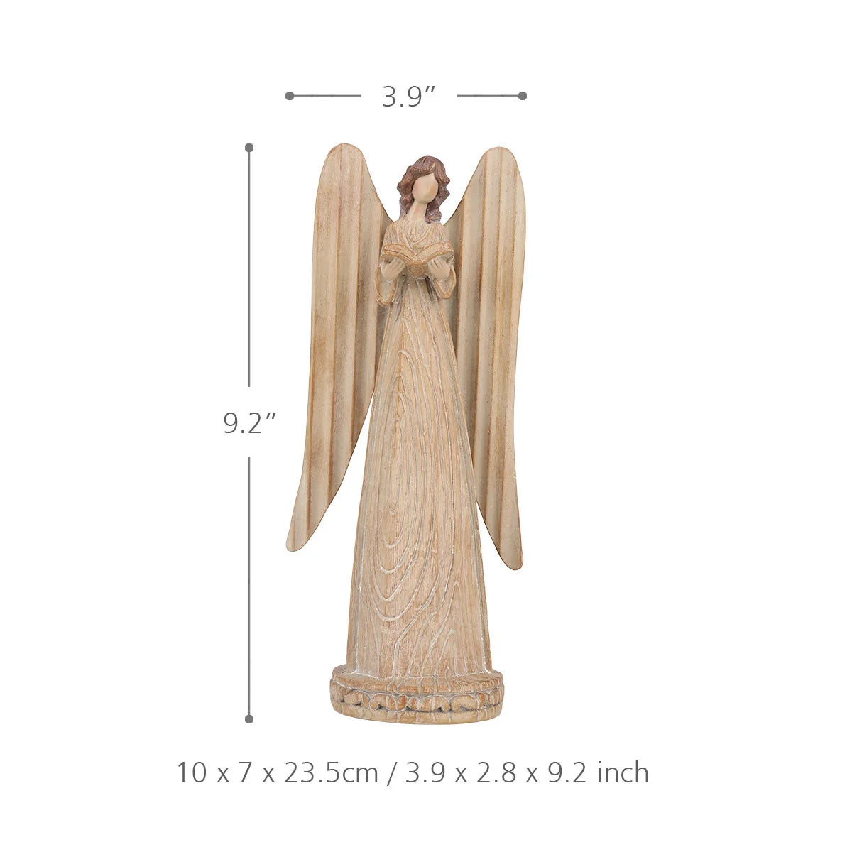 Angel Collection - Christmas Angel Ornament – Festive Holiday Figurine Decoration for Tabletop & Home Décor