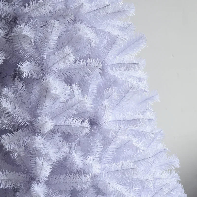 White Artificial Christmas Tree – 90cm to 180cm Modern Holiday Décor