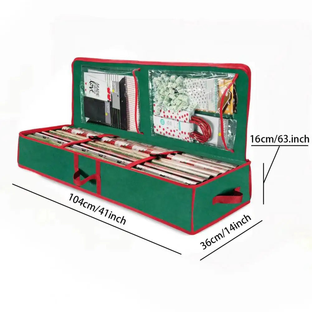 Christmas Storage Bag – Large Capacity Waterproof Organiser with Handles