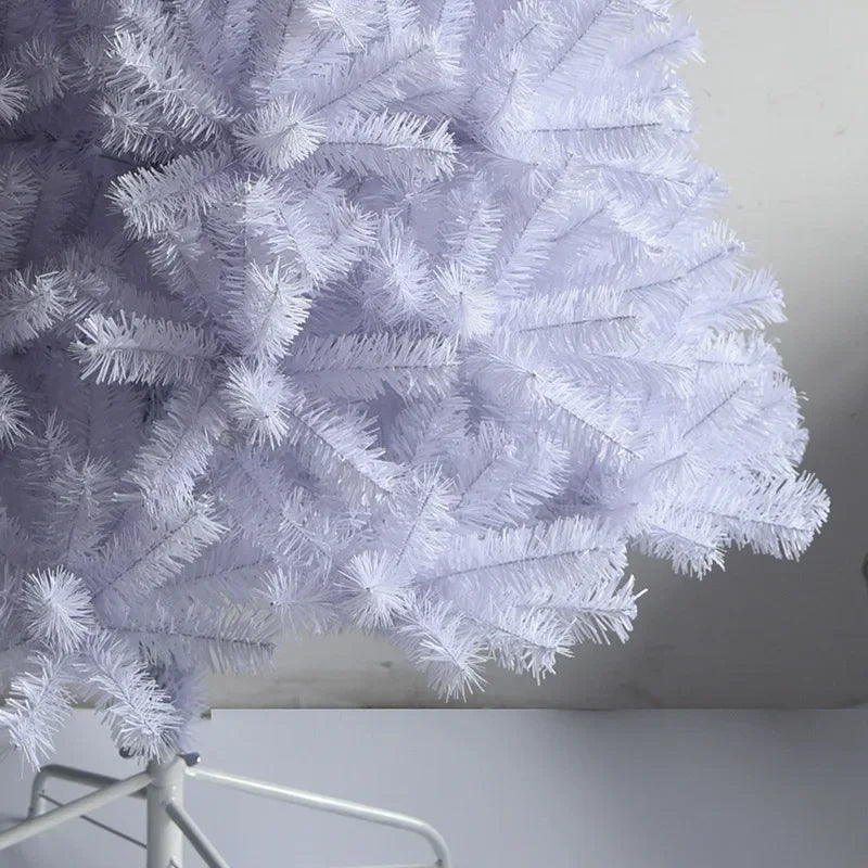 White Artificial Christmas Tree – 90cm to 180cm Modern Holiday Décor