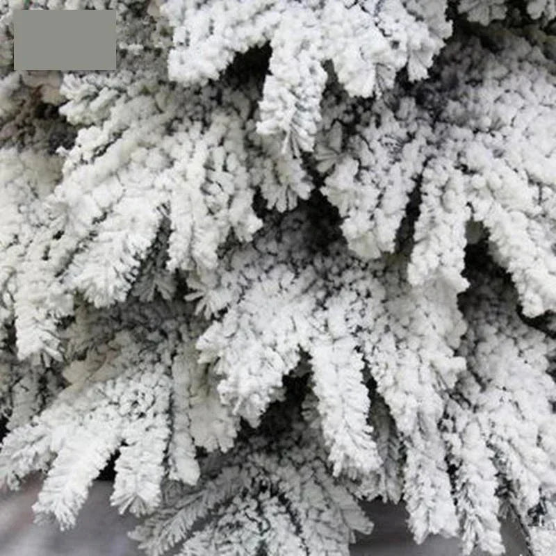 Snow White Artificial Christmas Tree – 120cm to 240cm Full & Realistic Holiday Centrepiece