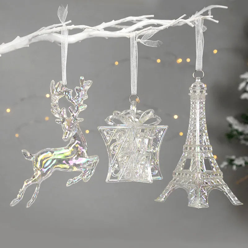 Ornament Collection - Acrylic Christmas Tree Hanging Ornaments