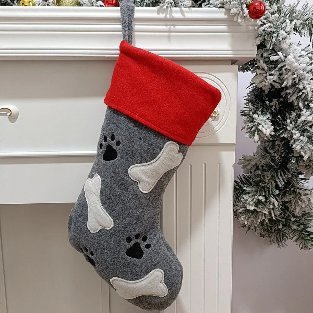 Christmas Stocking Collection -  For Pets Socks with Claws
