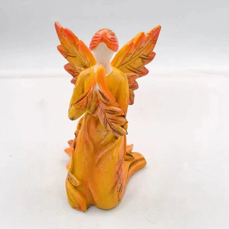 Resin Angel Ornament – Elegant Handmade Decorative Figurine