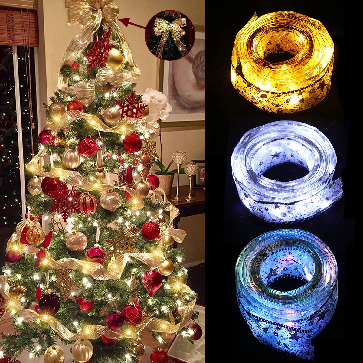 Illuminate Collection - Ribbon Fairy Lights