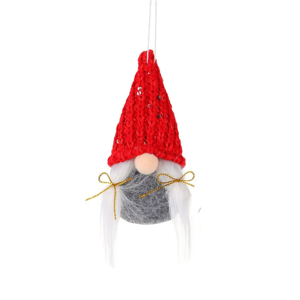 Ornament Collection - Plush Angel Christmas Ornament – Soft Velvet Hanging Angel Doll Decoration