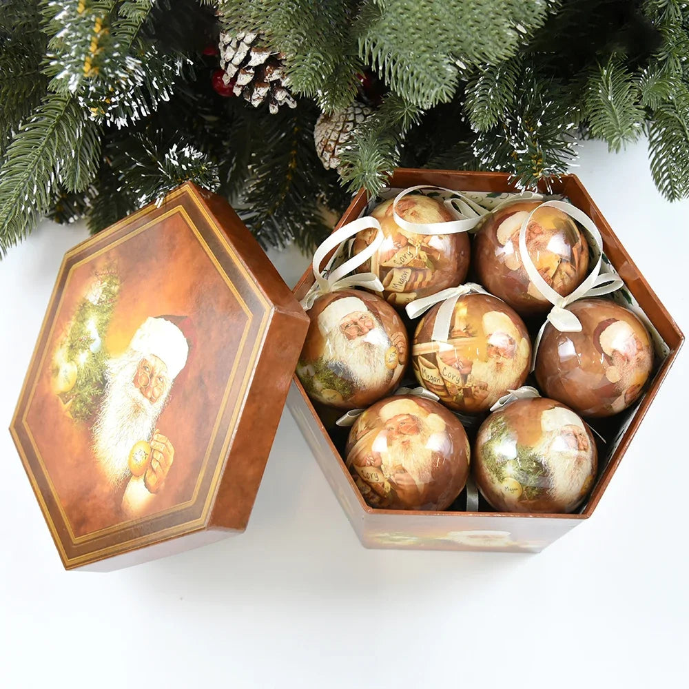 14pcs Christmas Mirror Ball Ornaments – Bright Hanging Decoration Ball Set