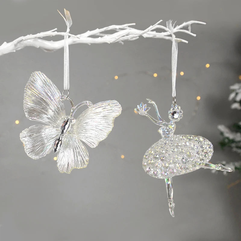 Ornament Collection - Acrylic Christmas Tree Hanging Ornaments