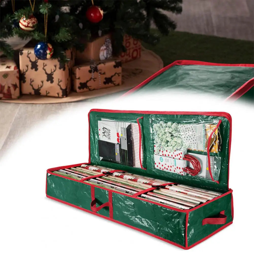 Christmas Storage Bag – Large Capacity Waterproof Organiser with Handles