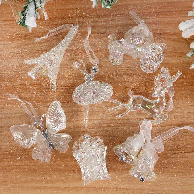 Ornament Collection - Acrylic Christmas Tree Hanging Ornaments
